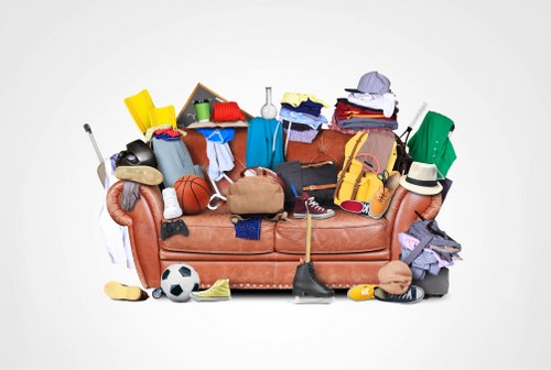 Professional team clearing office space in Uxbridge