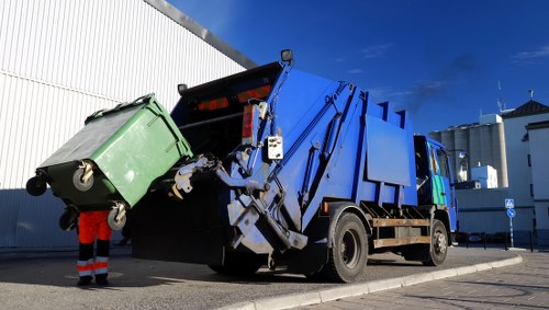 Business waste removal team in Uxbridge