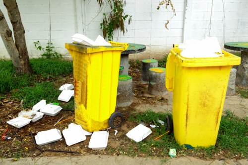 Modern waste management equipment for builders